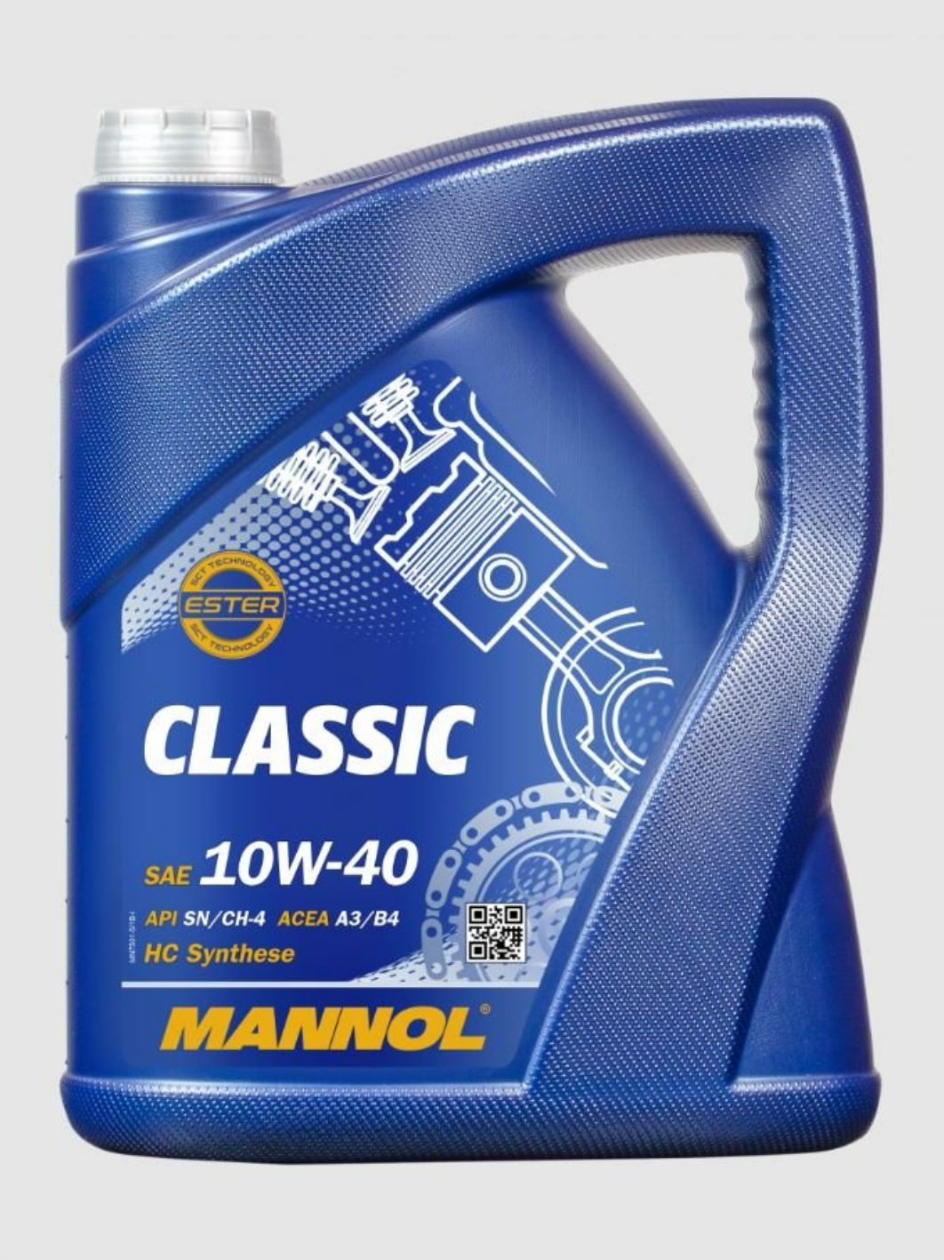 MANNOL Classic 10W40 7501 5л полусинтетическое моторное масло