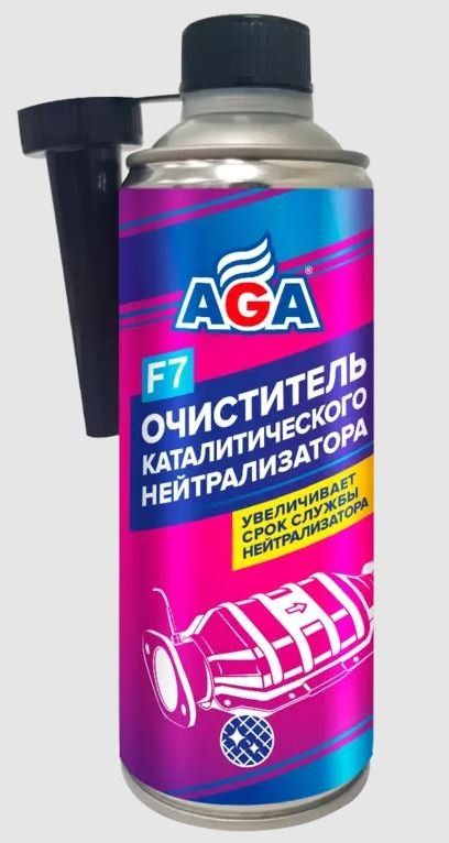 Очиститель каталитического нейтрализатора F7 AGA807F 355мл флакон
