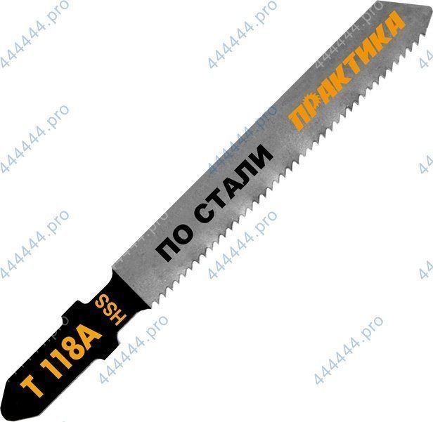 Пилки для лобзика по стали (76*50мм) чистый рез (2шт.к-т) T118A ПРАКТИКА (034-472)