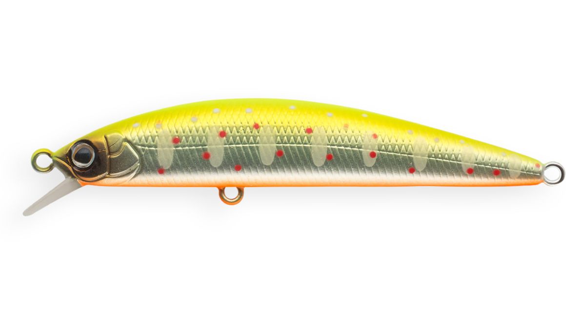 Воблер Минноу Strike Pro Mets 70 S,  70 мм,  6, 8 гр,  Загл. 1, 5м.,  Тонущий,  цвет: A190ES Mat Motley Trout,  (JS-392#A190ES)