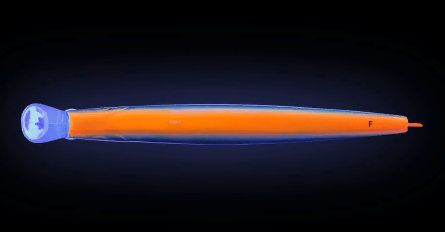 Воблер Минноу Strike Pro Arc Minnow 105SP,  105 мм,  11, 5 гр,  Загл. 0, 6м.-1, 2м.,  Нейтральный,  цвет: A70-713 Black Silver OB,  (JL-092-SP#A70-713)
