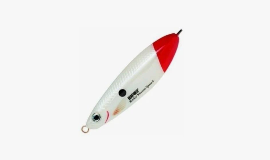 Блесна незацепляйка Rapala Minnow Rattlin Spoon 08 /PWRT