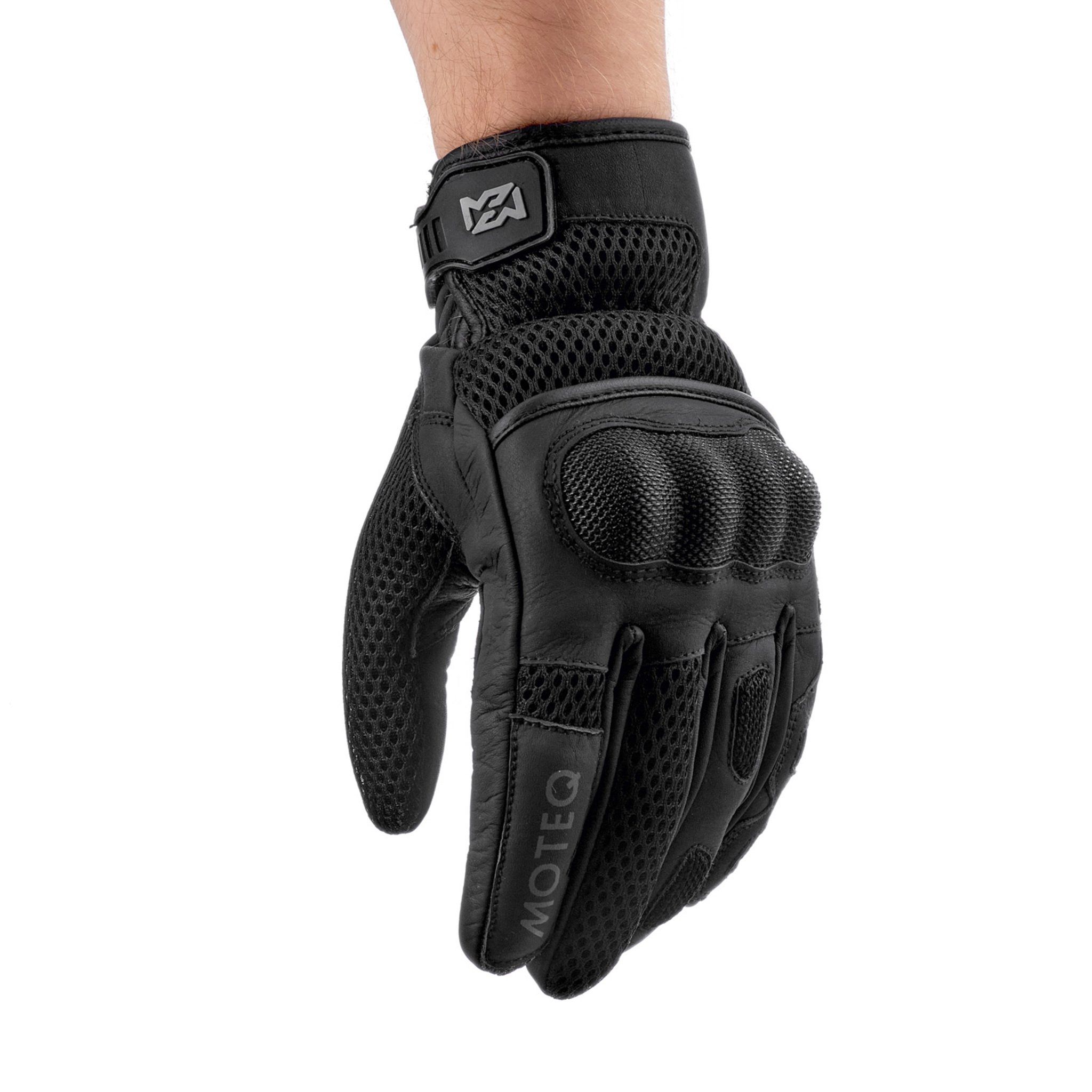 Перчатки MOTEQ Breath сетка черный XL