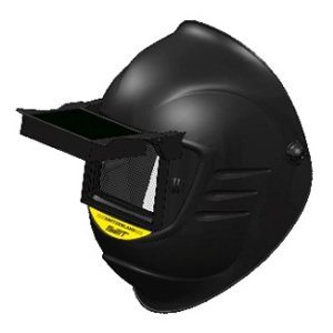 Маска сварочная хамелеон (93*43мм,  сменная батарея Li-Ion+солнечная батарея) синяя WELDER PRO (Ф6) REAL COLOR