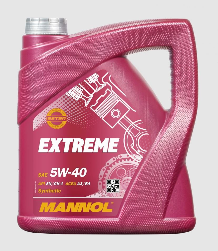 MANNOL Extreme 5W40 7915 4л синтетическое моторное масло