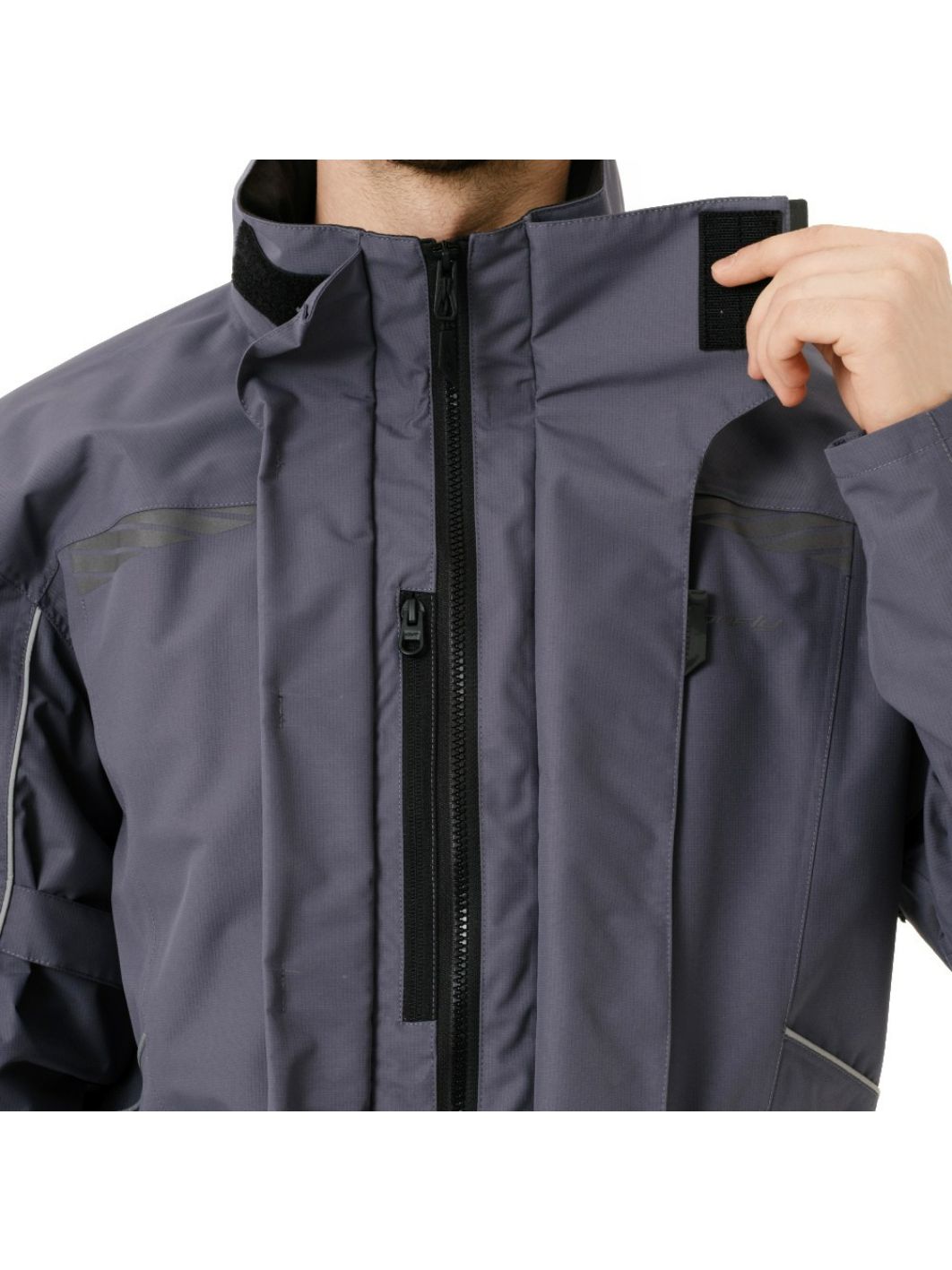 Куртка - дождевик DRAGONFLY EVO PRO MAN GREY (мембрана 20000/20000) XL