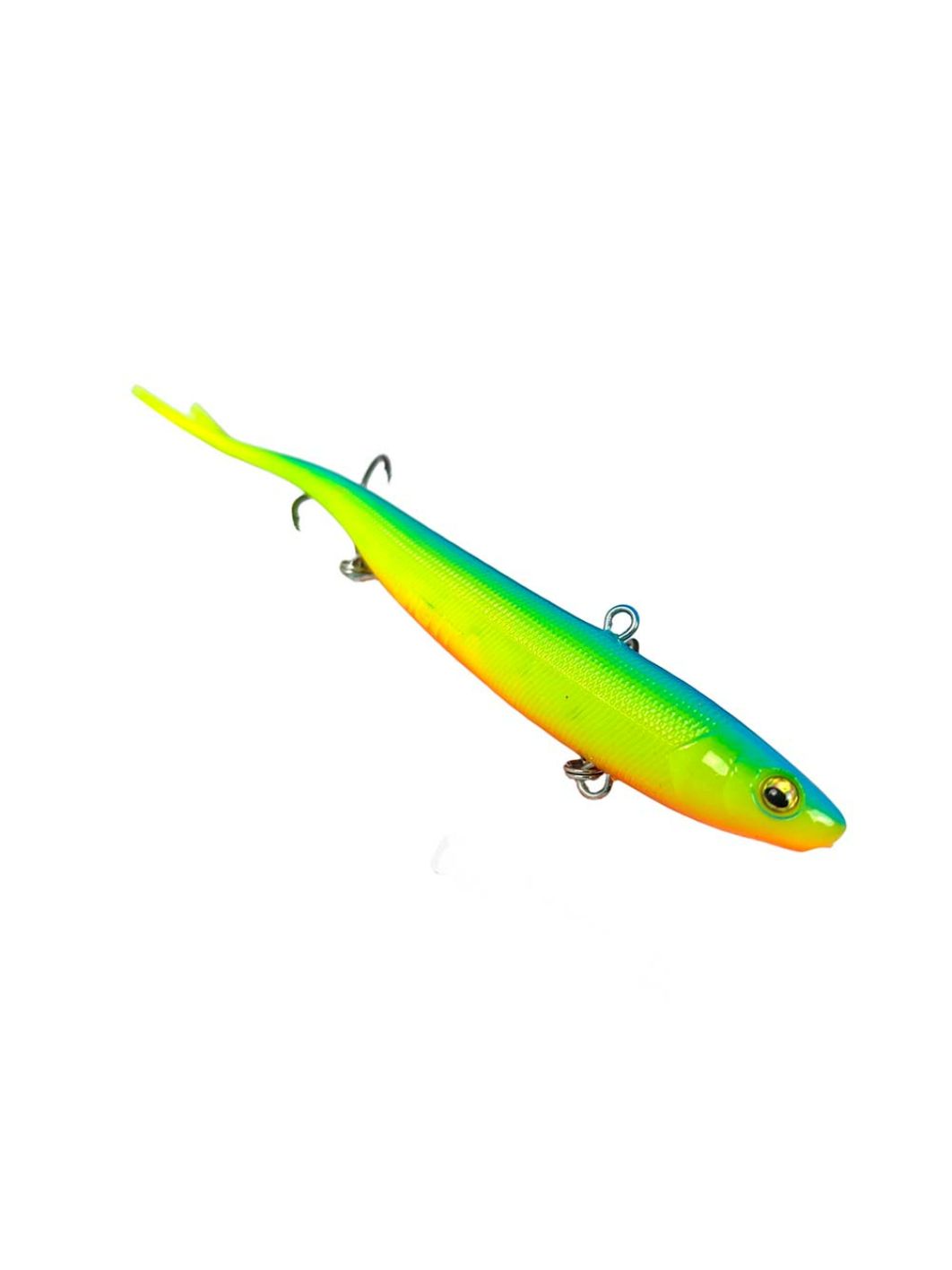 Баланслаг Jig It Whale Tail 130mm 22g цв. 003 Lemon blue