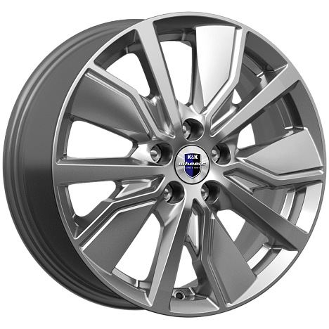 Литой диск K&K КС961 Гамбит 6.5x16/5x114.3 D66.1 ET40 алмаз чёрный .78749  комплект 4шт.