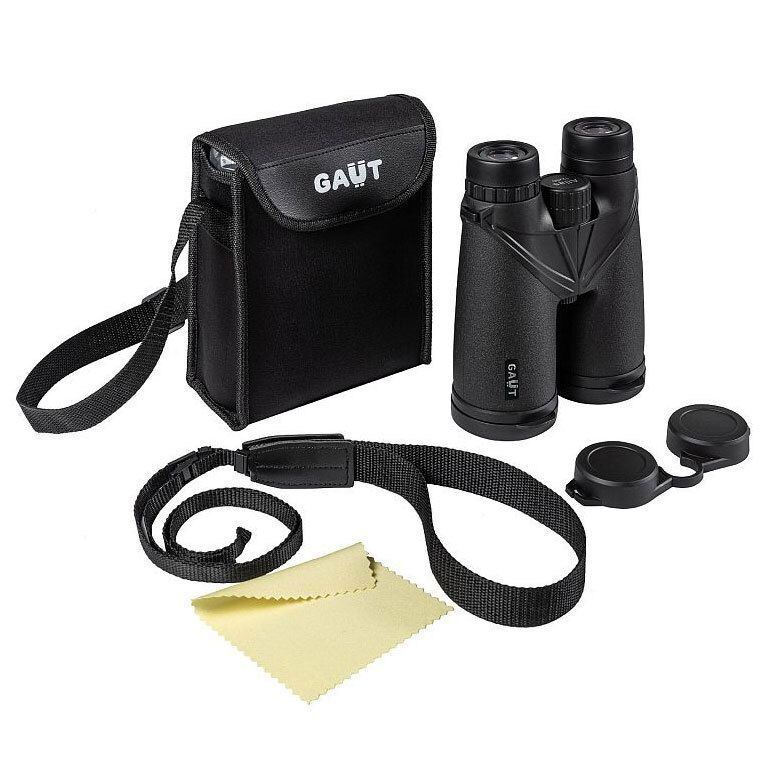 Бинокль GAUT Atlas 10x50,  Roof-призмы BK7,  цвет - черный,  760г