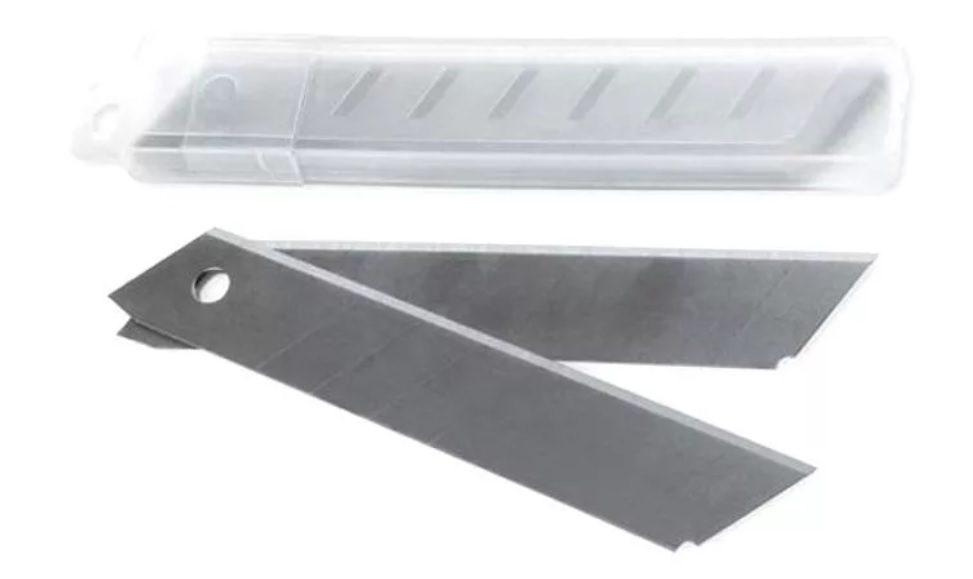 Лезвия 25мм (5шт.) сегментные для ножей,  сталь У8 КОБАЛЬТ (242-052)