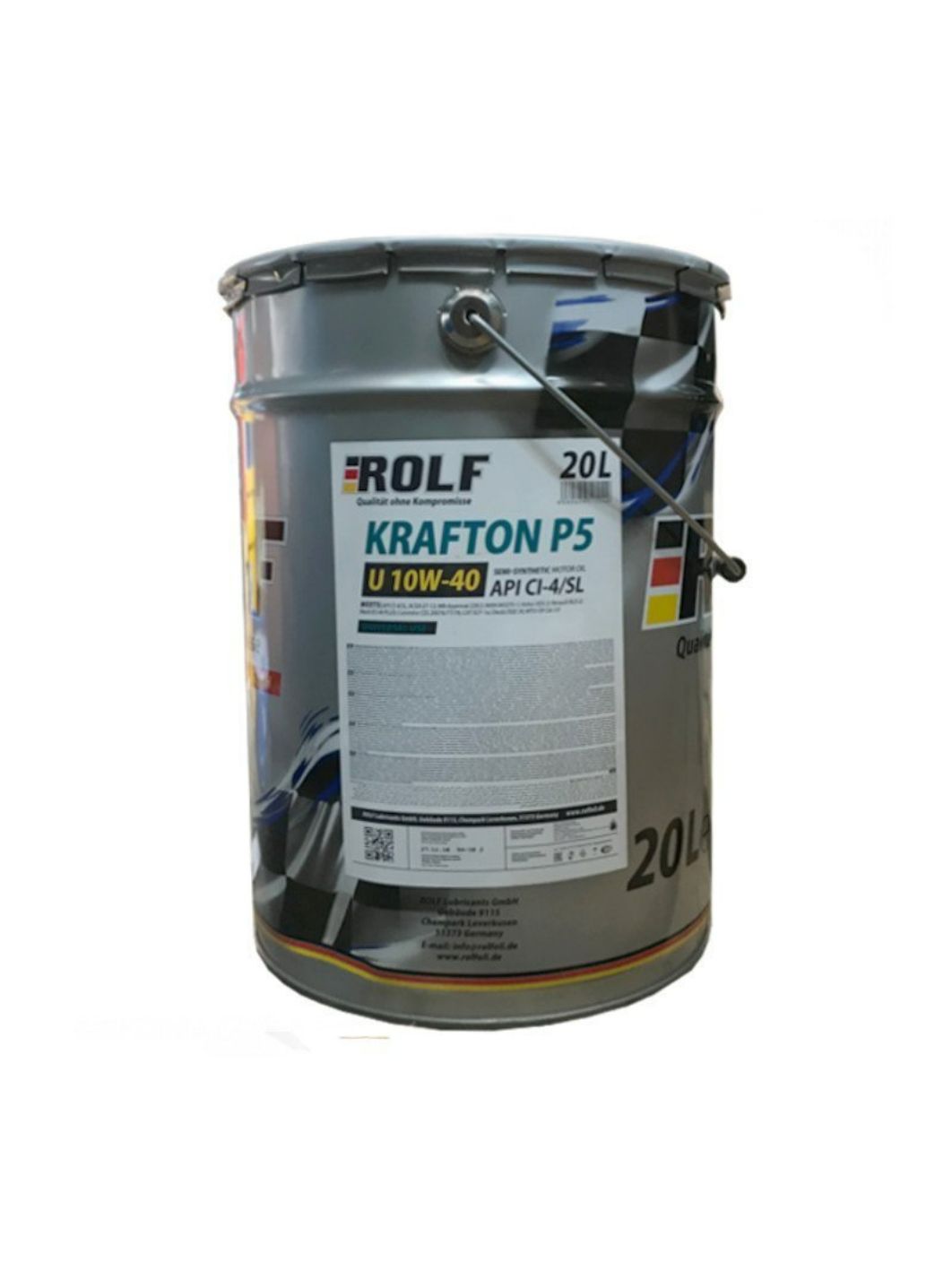ROLF Krafton P5 U 10W40 CI-4/SL 20л полусинтетическое моторное масло