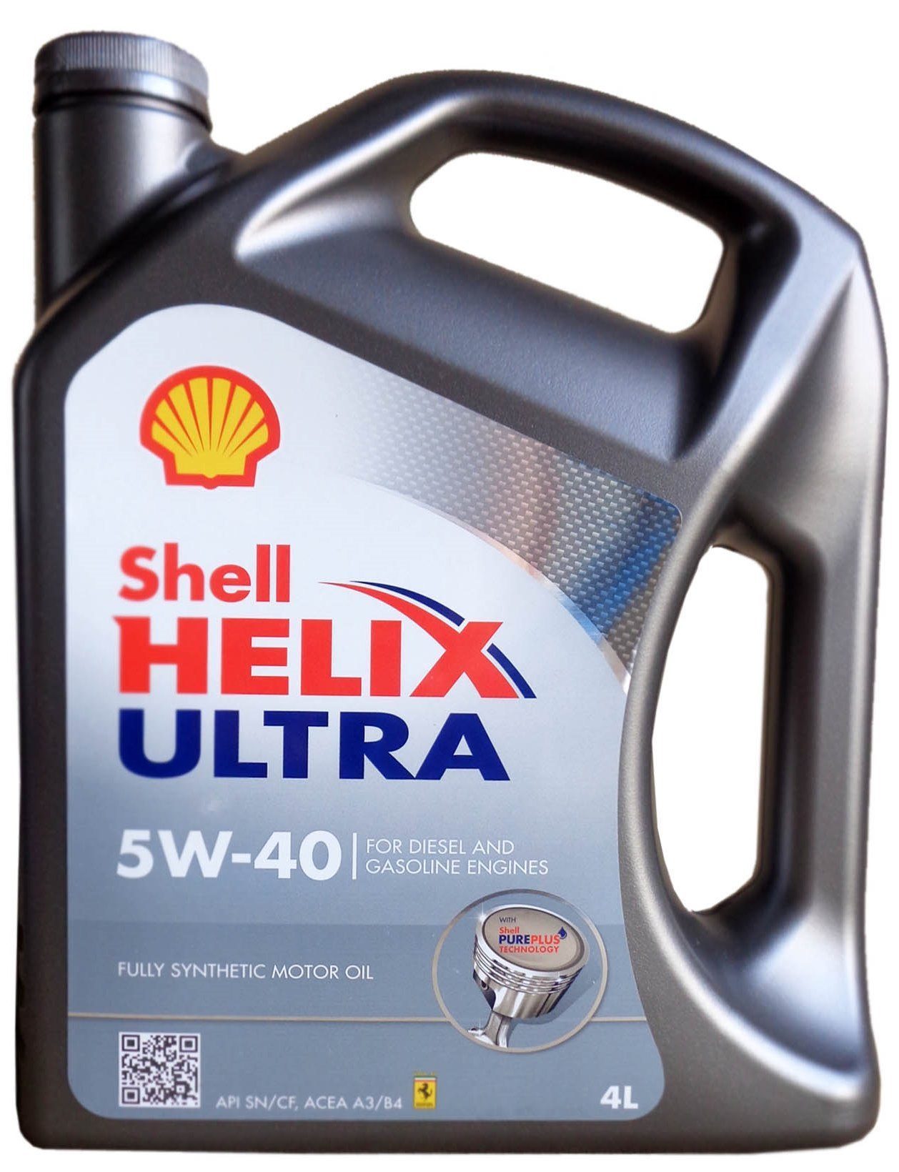 SHELL HELIX ULTRA 5w40  4L синтетическое моторное масло