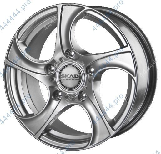 Литой диск СКАД Вихрь 7x16/5x139.7 D98.5 ET40 гальвано комплект 4шт.