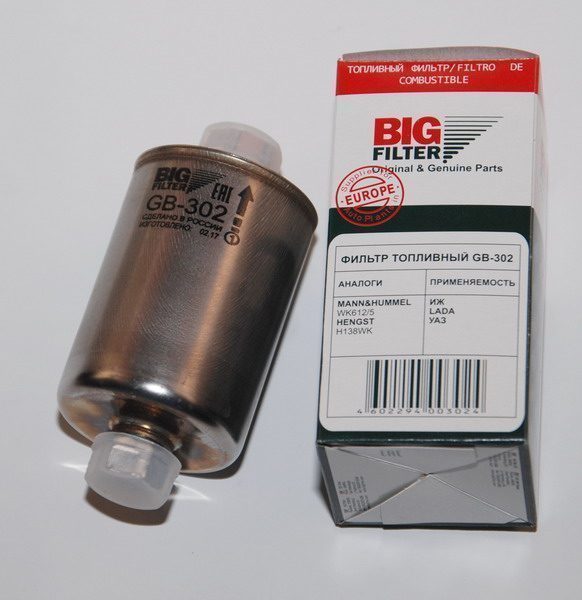 GB-302 Фильтр топливный ВАЗ инжектор гайка (БиГ)
