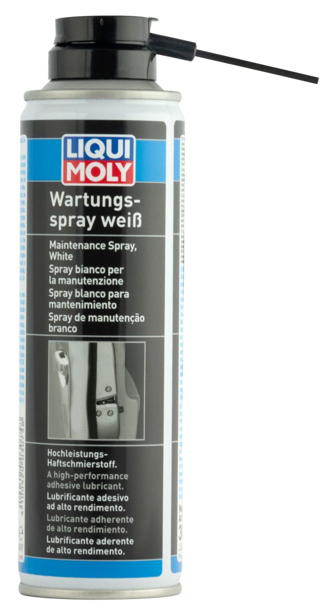 Смазка-спрей 250мл LIQUI MOLY 3953 белая грязеотталкивающая