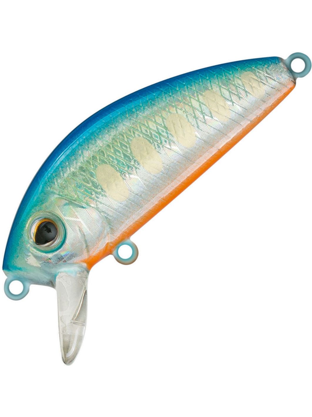 Воблер Минноу Strike Pro Mustang Minnow 60,  60 мм,  5, 8 гр,  Загл. 0, 3м.-0, 7м.,  Плавающий,  цвет: A150-713 UV Blue Silver OB,  (MG-002A#A150-713)