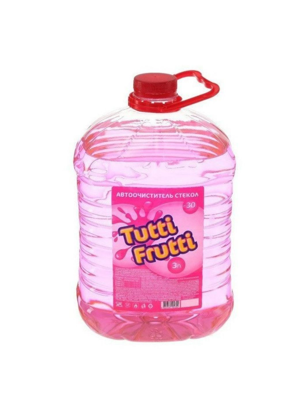 Очиститель стекла TUTTI FRUTTI -30*С 3л. ПЭТ зимний