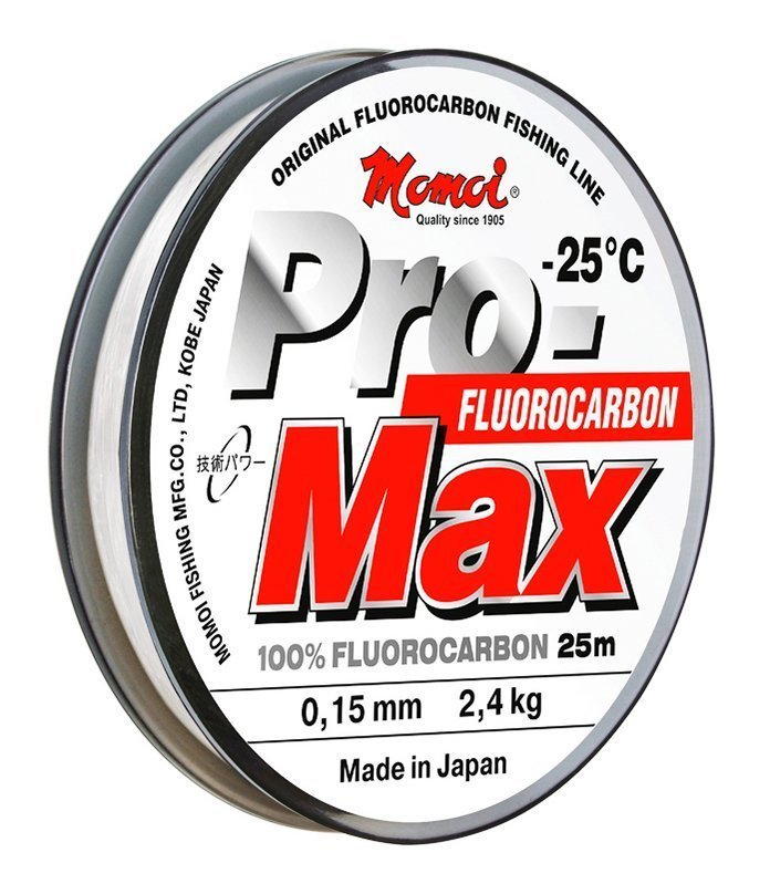 Леска Pro-Max флюорокарбон  0, 15мм, 2, 4кг, 25м (шт.)