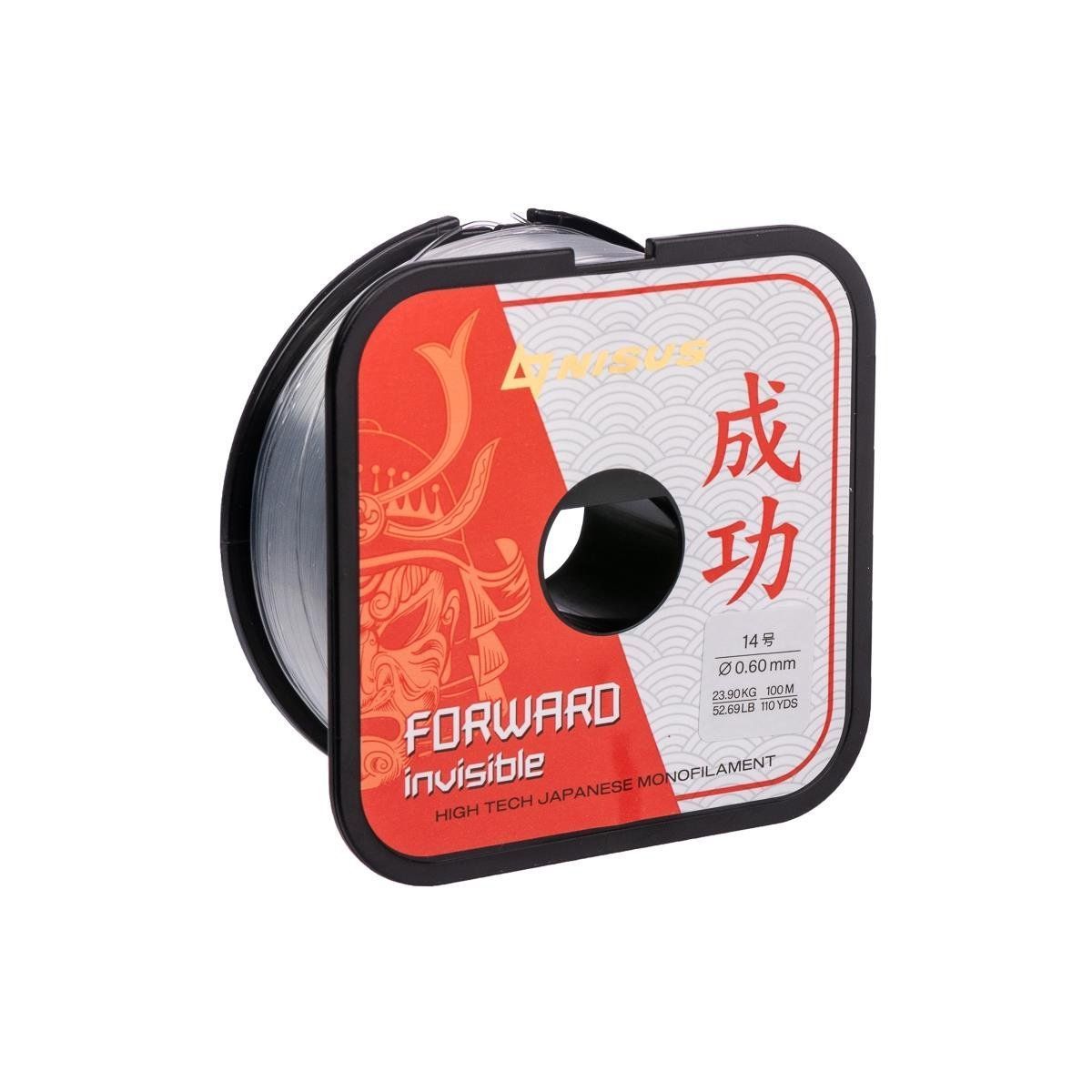 Леска FORWARD Invisible 0, 203mm/300m Nylon Transparent Nisus