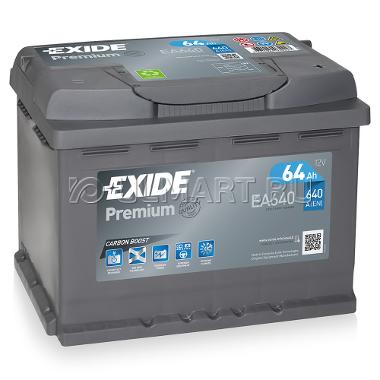 64 евро* EXIDE Premium EA640 Аккумулятор зал/зар