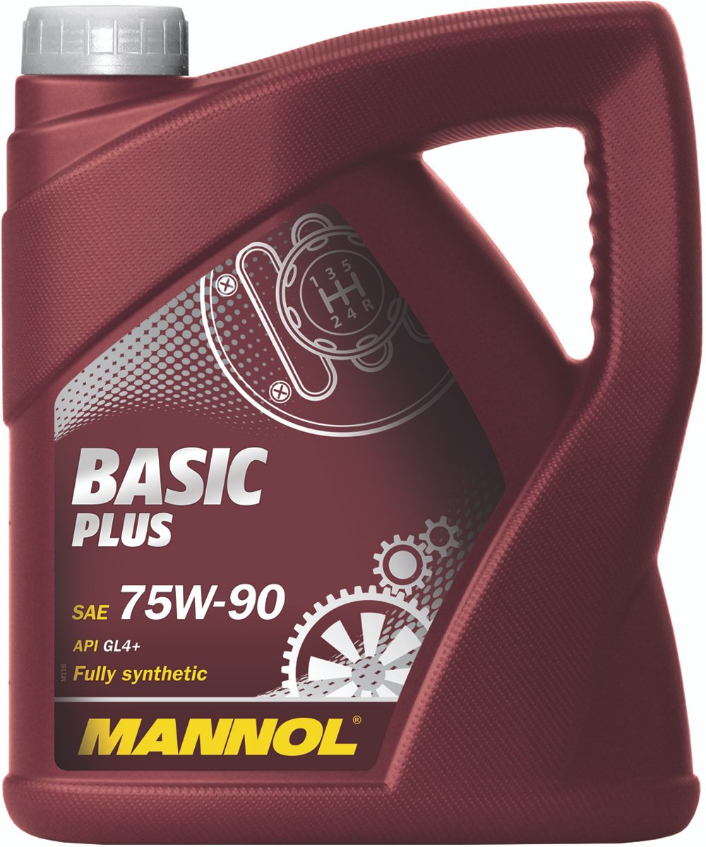 MANNOL Basic Plus 75W90 GL-4+ 8108 4л синтетическое трансмиссионное масло