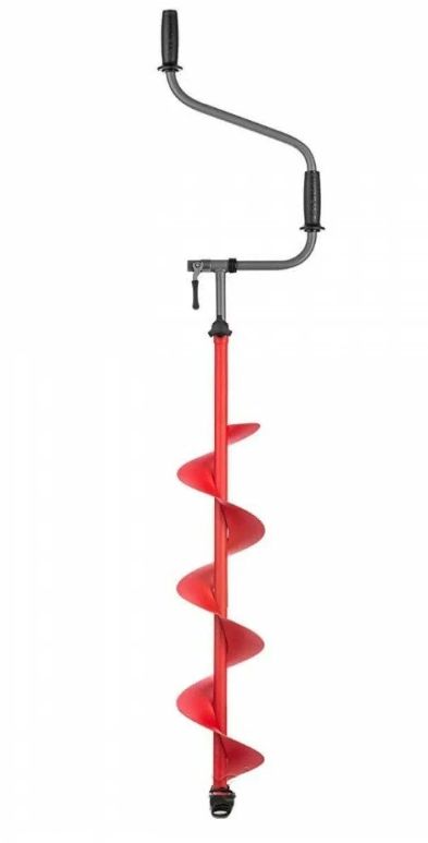 Ледобур BURAN 150R правое вращение,  цельнотянутый шнек Тонар