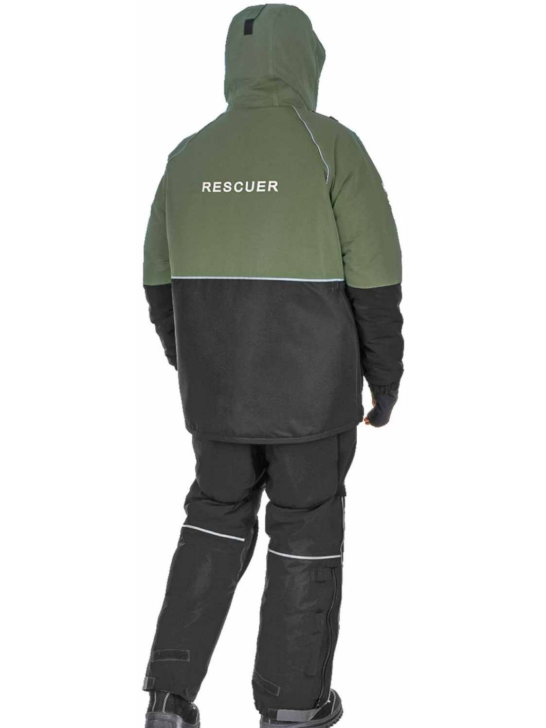 Костюм-поплавок мужской зимний "Rescuer VII comfort",  hardguard,  хаки (54-56/176) м
