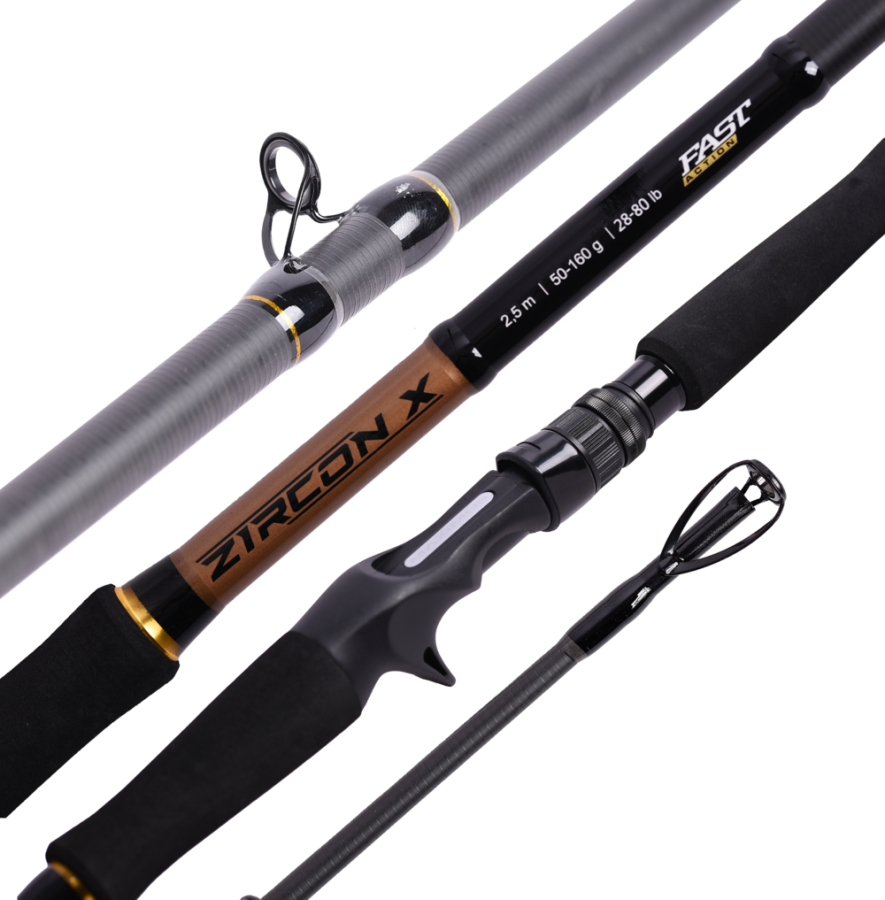 Удилище кастинговое Maximus ZIRCON-X BBC 25XH 2, 5m 50-160g