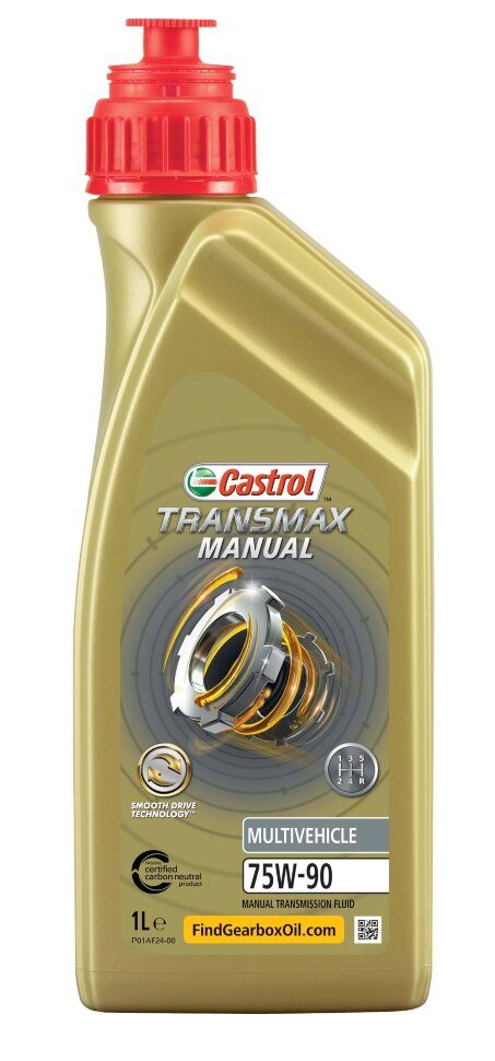 CASTROL 75W90 GL-4 Transmax Manual Multivehicle 1L синтетическое трансмиссионное масло