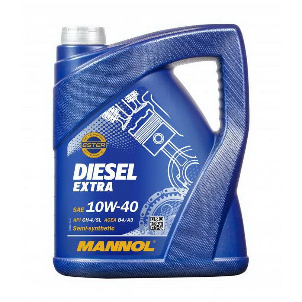MANNOL Diesel Extra 10W40 7504 5л полусинтетическое моторное масло