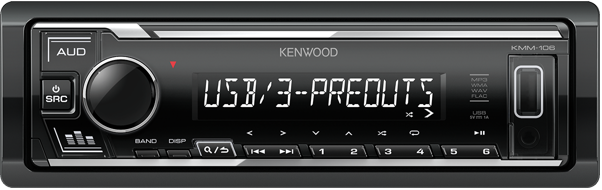 автомагнитола kenwood kmm-106