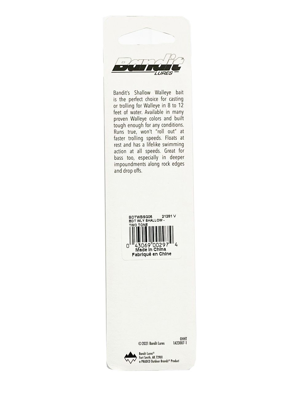 Воблер BANDIT SHALLOW WALLEYE G06