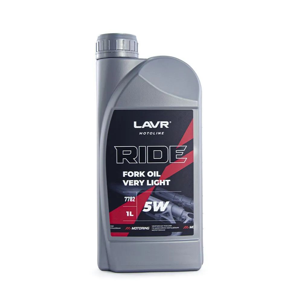 LAVR Fork Oil 5w полусинтетическое вилочное масло 1L Ln7782