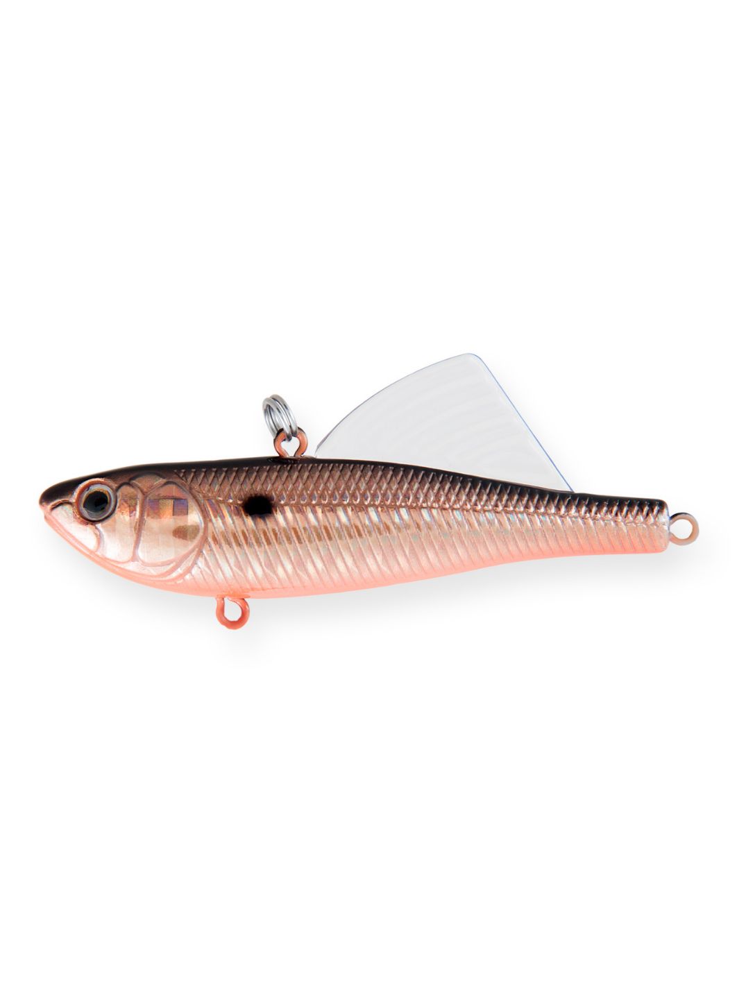 Виб Strike Pro Tornado Vibe 85 мм,  25, 6 гр,  613-713 Black Back Smoked OB