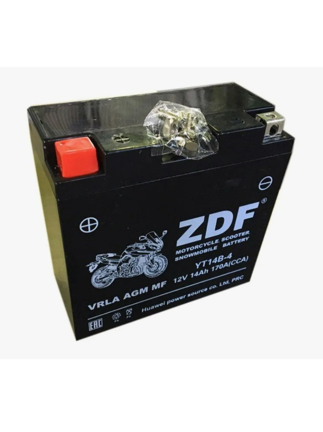 Аккумулятор ZDF 1214.1 VRLA AGM MF YT14B-4 152*70*150