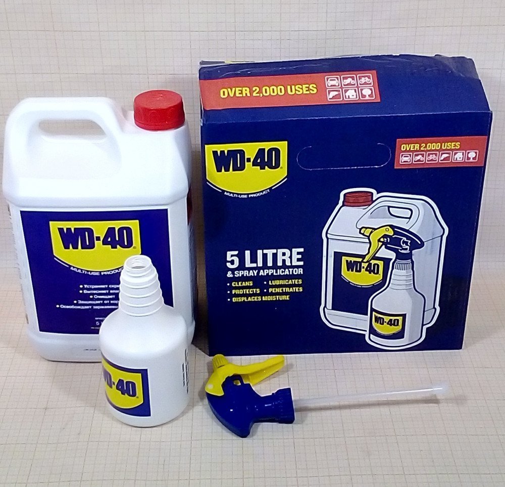 Средство WD-40 с распылителем 5л (комплект) WD0011