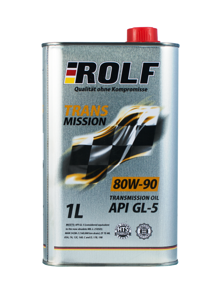 ROLF Transmission 80W90 GL-5 1л масло трансмиссионное