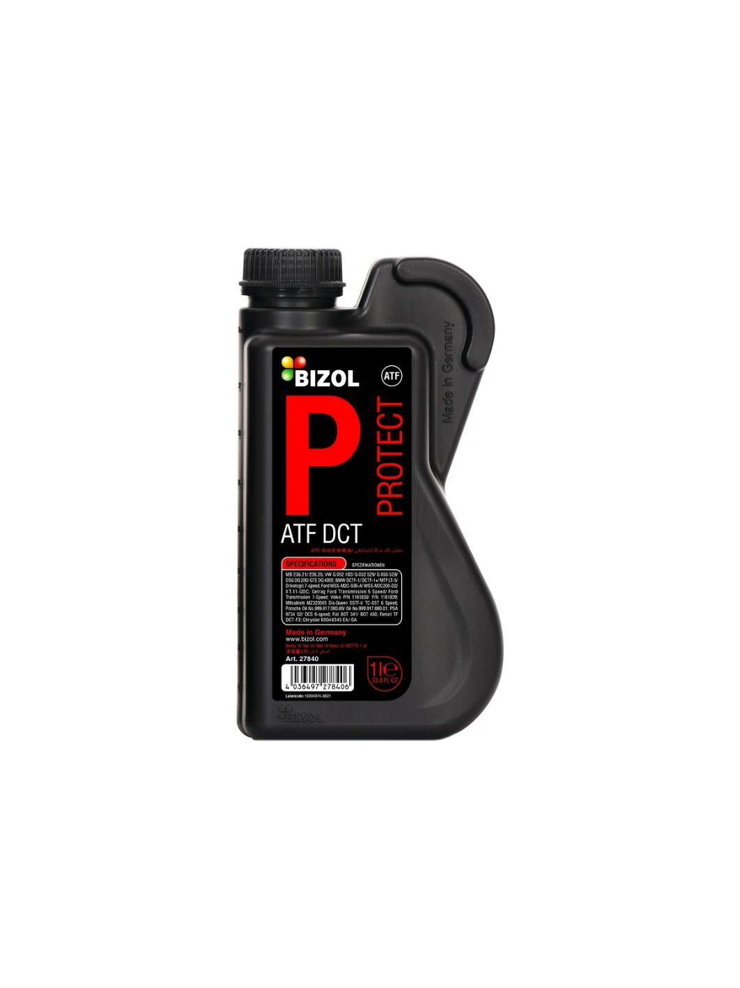 BIZOL ATF DCT 1L 27840 (DSG) синтетическое трансмиссионное масло д/АКПП