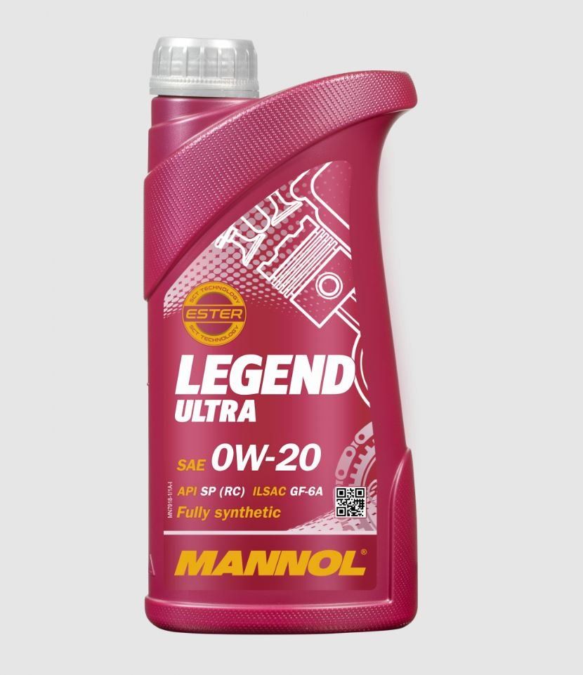 MANNOL Legend Ultra 0W20 7918 1л синтетическое моторное масло