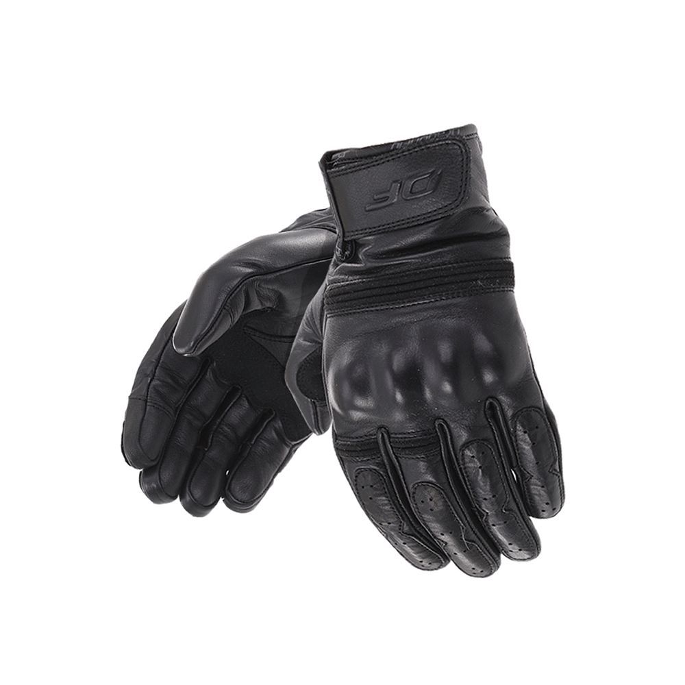 Перчатки DF STREET Black кожаные S