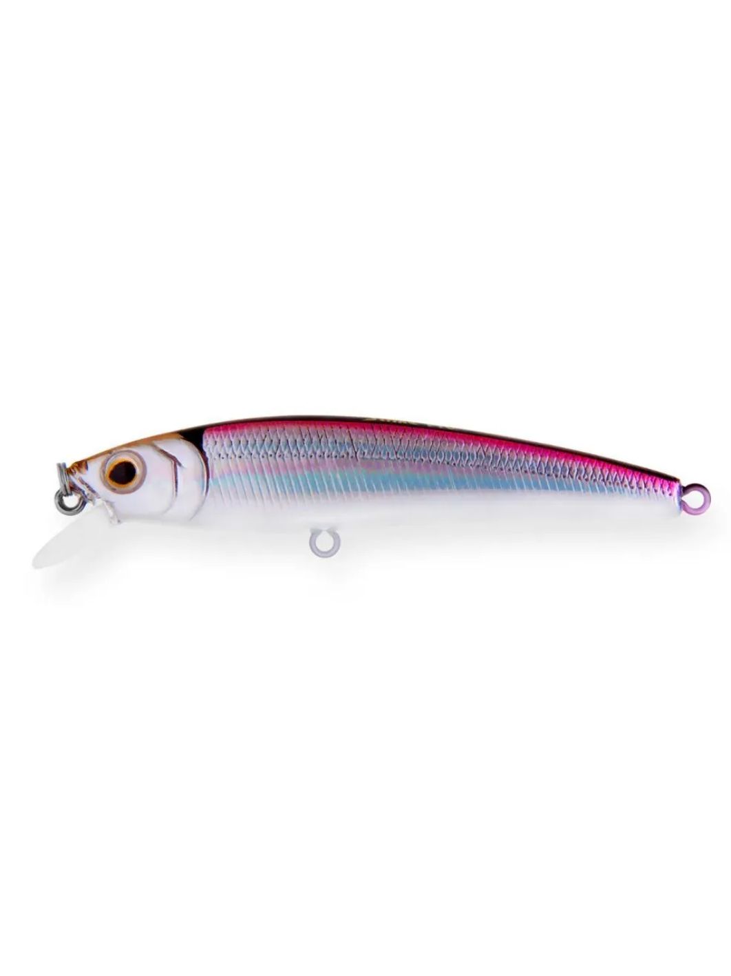 Воблер Минноу Strike Pro Arc Minnow 105SP,  105 мм,  11, 5 гр,  Загл. 0, 6м.-1, 2м.,  Нейтральный,  цвет: A53 Silver Smelt UV,  (JL-092-SP#A53-EP)