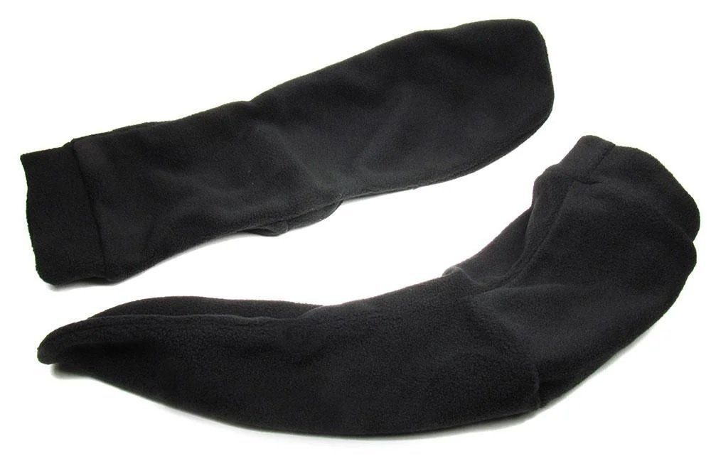 Носки флисовые 180г/м2,  черные ТН-001