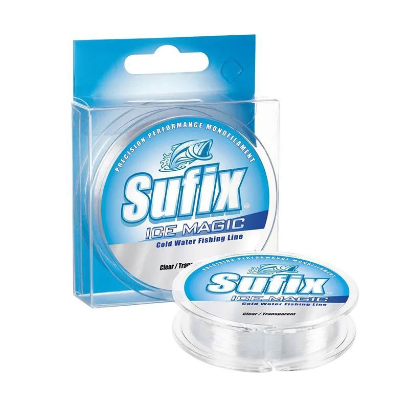 Леска зимняя Sufix Ice Magic прозрачная (блистер) 30м 0, 28мм 6, 6 кг. 