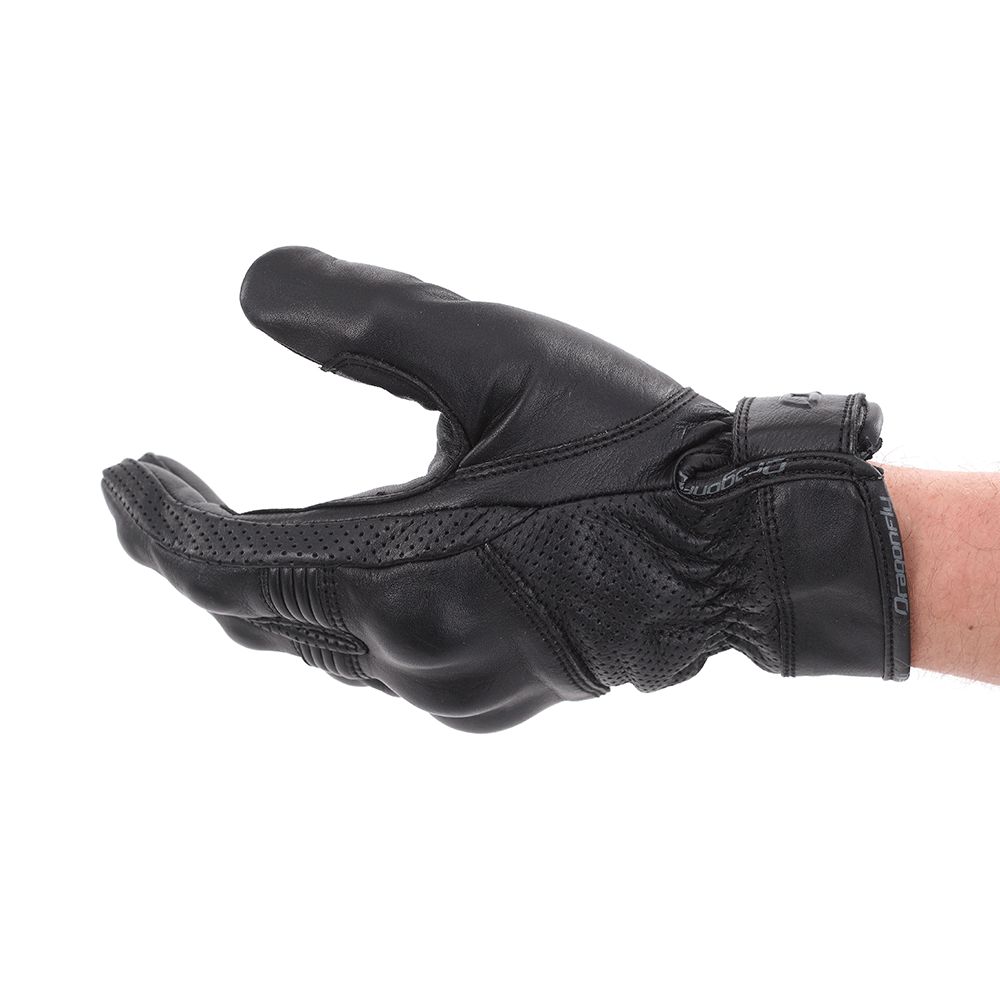 Перчатки DF URBAN Black кожаные S