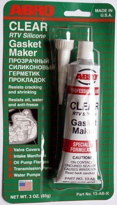 Герметик прокладка ABRO 85гр ассортимент