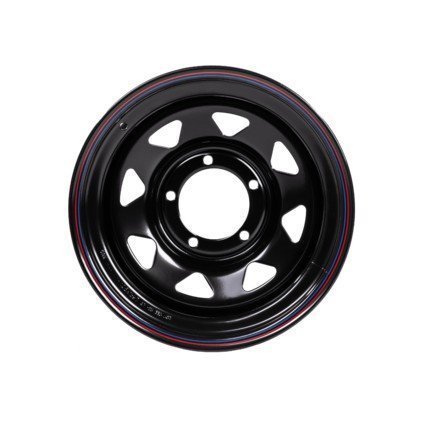 Колесный диск ORW УАЗ 8.0x16/5x139.7 D110 ET-3 черный круглые отверстия 499038