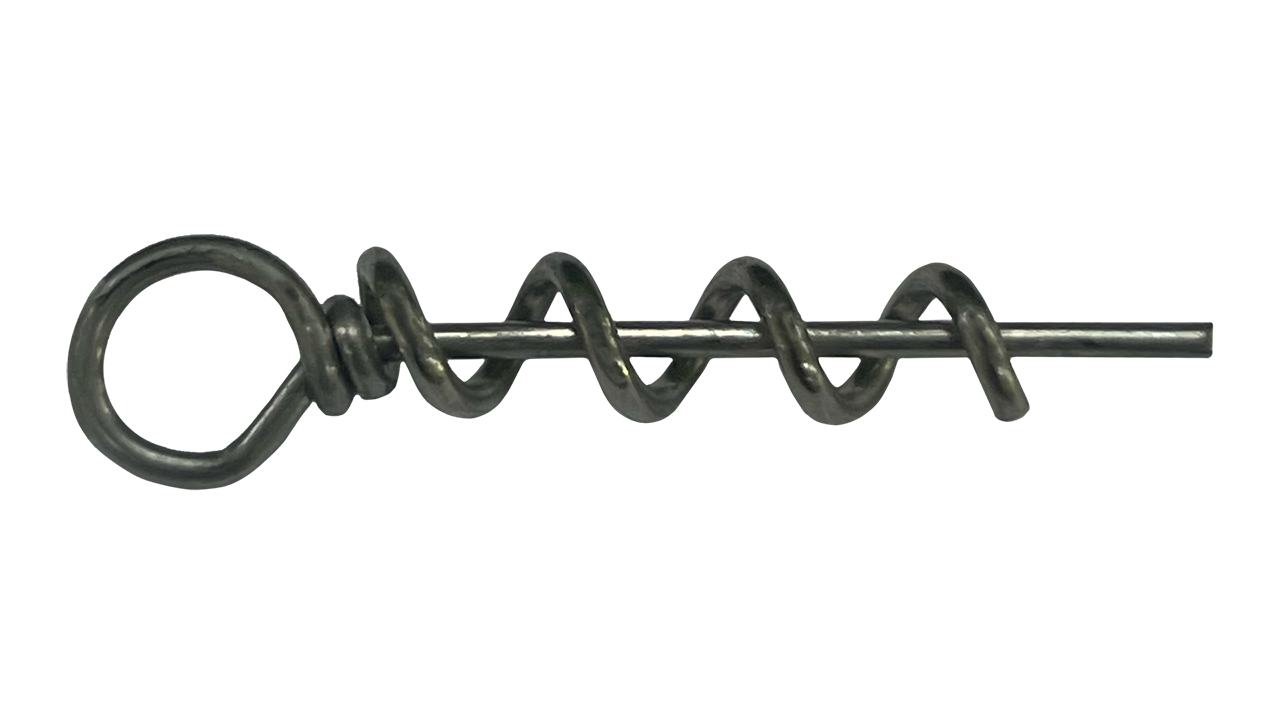 Штопор для крупных силиконовых приманок Strike Pro №9 3, 0см/5, 5мм,  нить 1, 0мм 5шт.