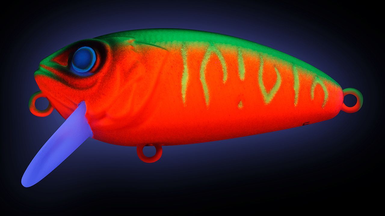 Воблер Крэнк Strike Pro Stumpy Fly 40,  42 мм,  4, 5 гр,  Загл. 0, 1м.-0, 3м.,  Плавающий,  цвет: A230S Watermelon Mat Tiger,  (EG-134#A230S)