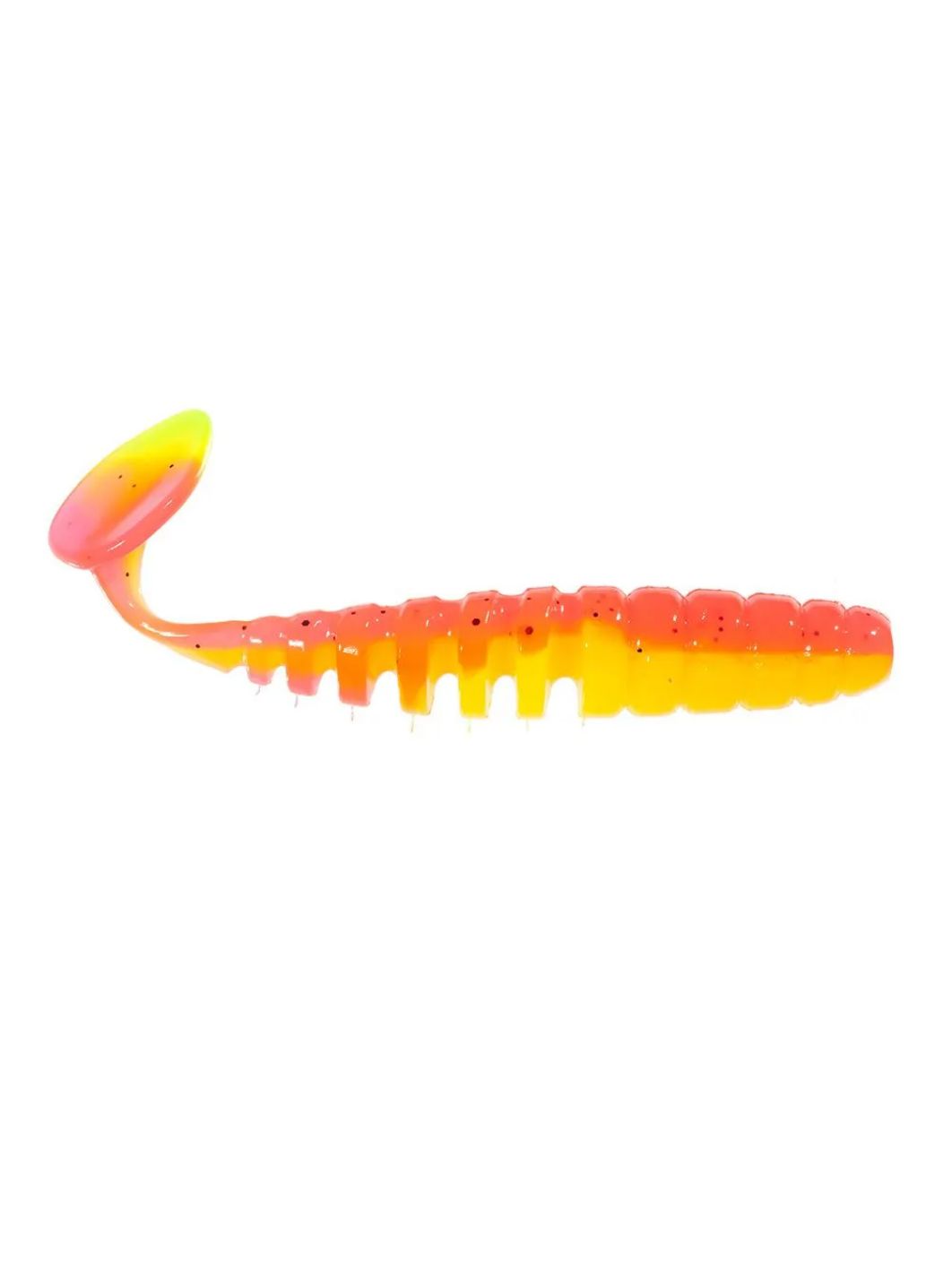 Приманка ZUB-SHAD 90мм-5шт, (цвет 023) желто-розовый