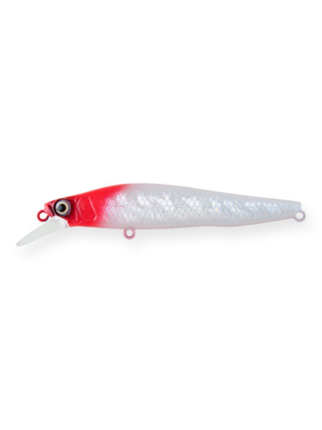 Воблер Минноу Strike Pro IB Minnow JET 75,  75 мм,  9 гр,  Загл. 0, 4м.-1, 0м.,  Тонущий,  цвет: 022PPPV Redhead,  (JS-275#022PPPV)